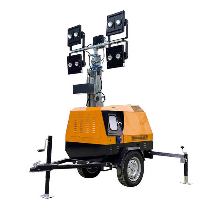 Electric Lift Lighting Tower