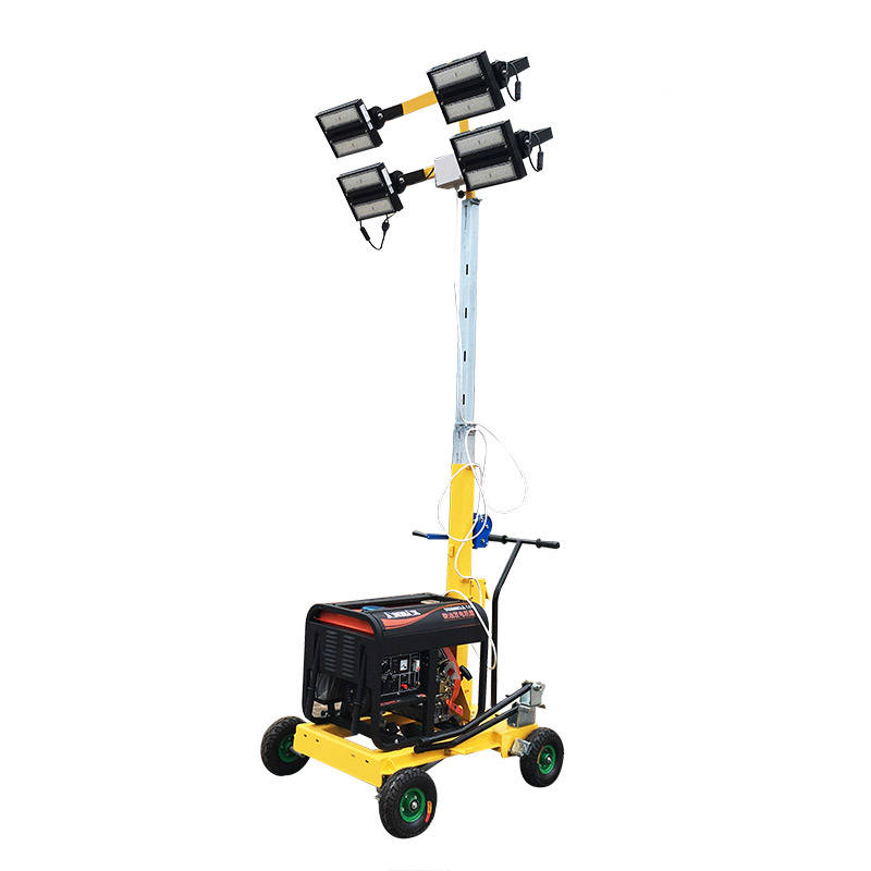 Hydraulic Mobile light Tower