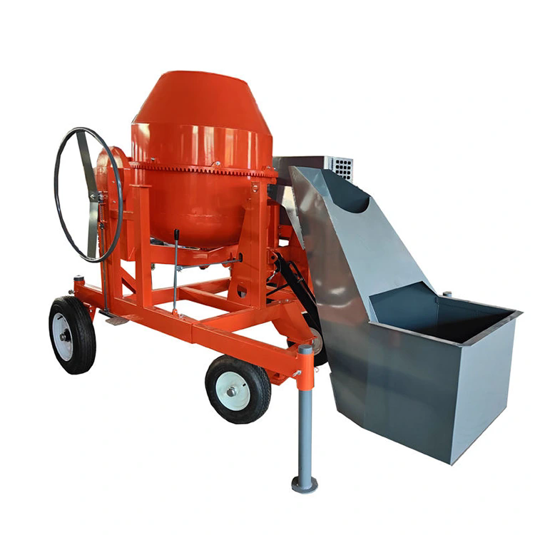 Самозагружающаяся многофункциональная бетоносмесительная машина объемом 800 л